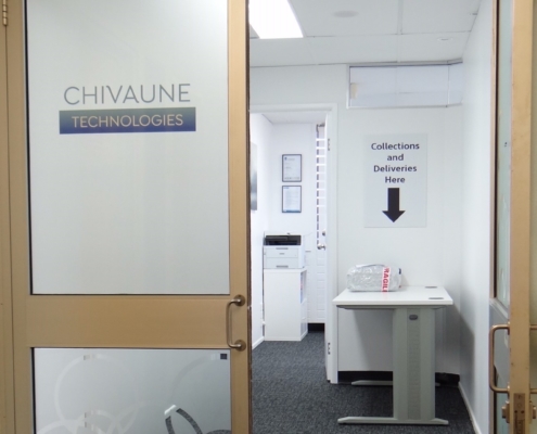 New bigger office for the Chivaune Technologies team